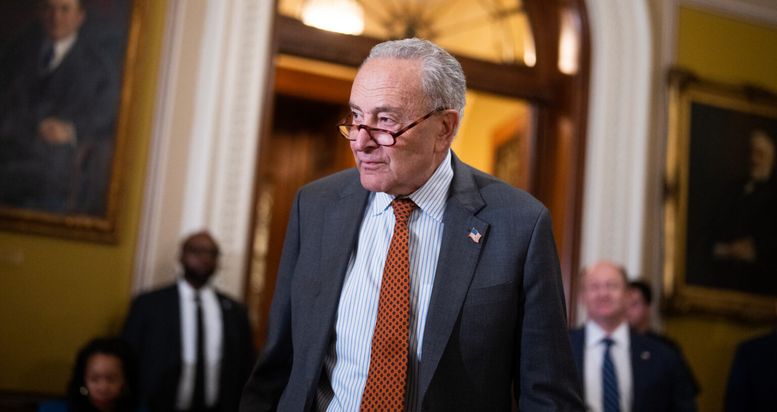 Trump Slams Schumer’s Criticism of Asia Trip, Calls Remarks “Almost Treasonous