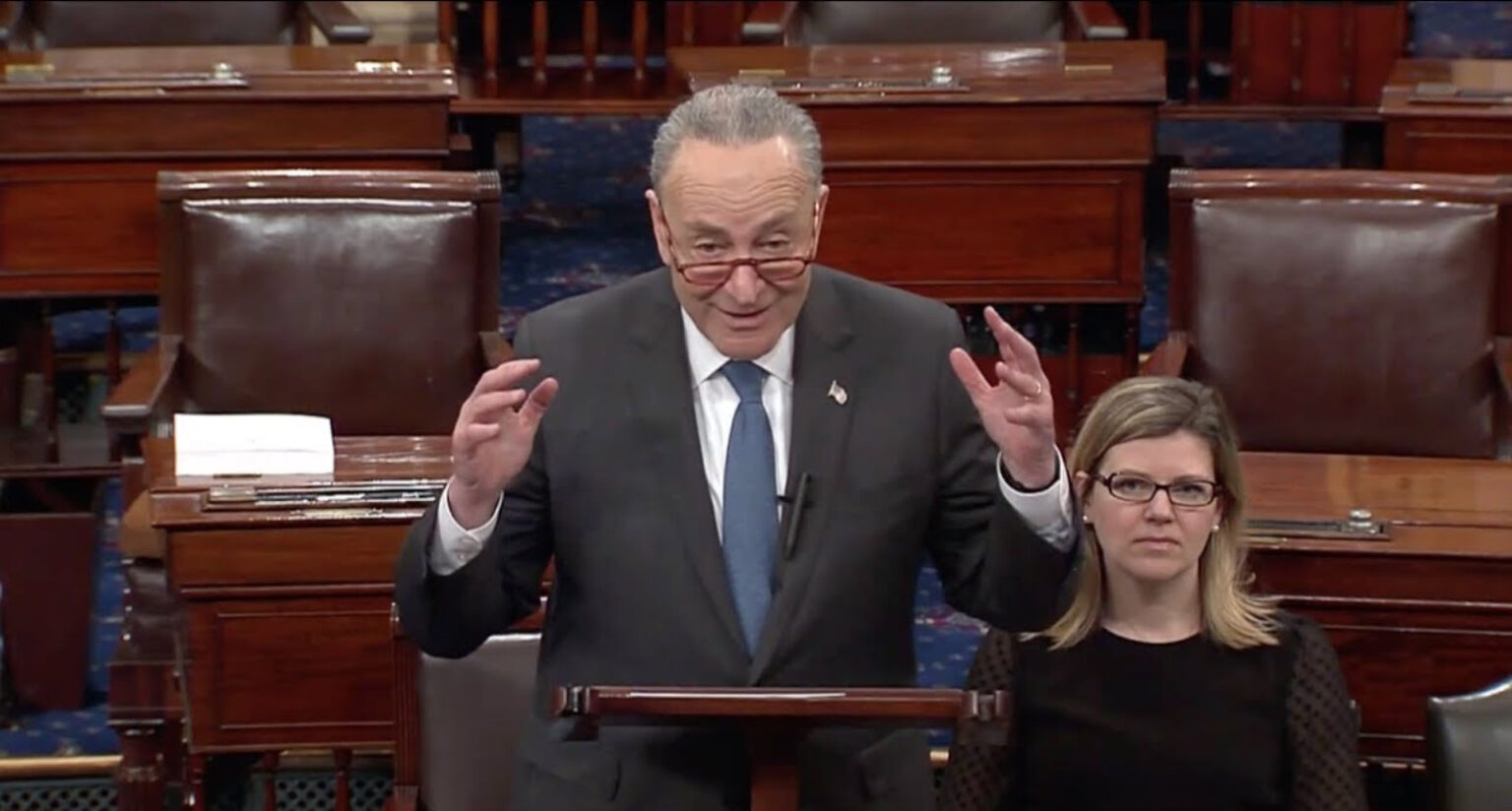 Schumer Under Fire After Controversial Admission on Senate Floor