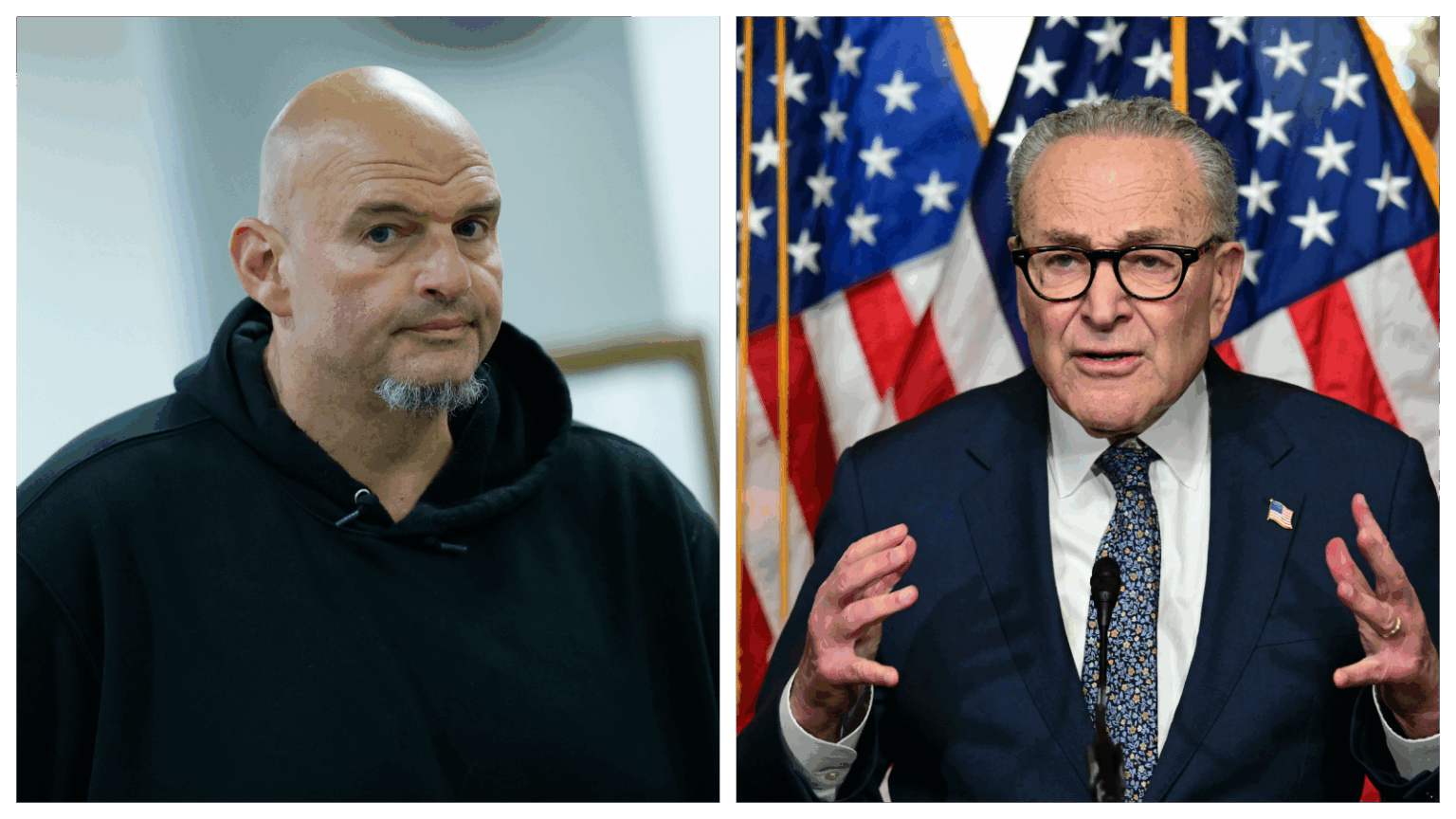 Fetterman Apologizes for Democrats Who Can’t Get ‘S**t’ Together Amid Ongoing Shutdown