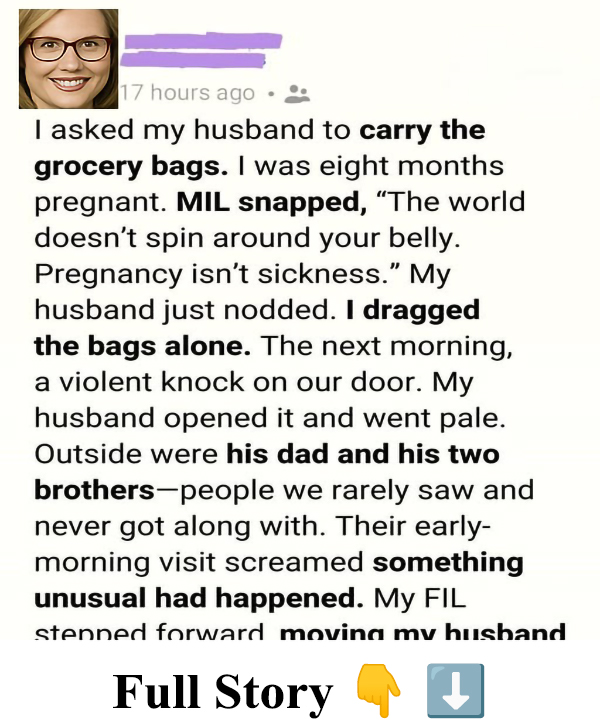 Pregnant, Alone With Groceries – What Happened Next Changed Everything