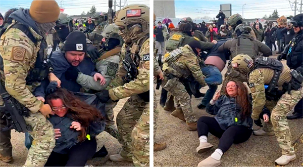 ‘Protesters’ in Minnesota Challenge Border Patrol – And Quickly Regret It